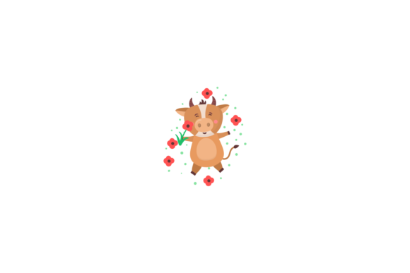 Christmas - Story Buffalo Flowers Svg Graphics and Illustrations