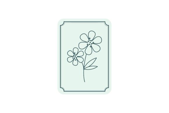 Flowers Cute Blue Illustration Embroidery Review