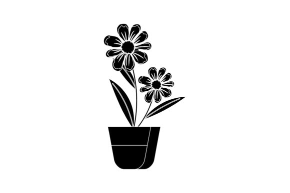 Flowers Decoration Black Design Color Graphics and Illustrations Review