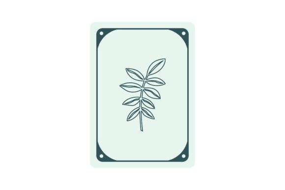 Flowers Mint Cream Card: A Designer’s Review of Fresh Graphics and Illustrations