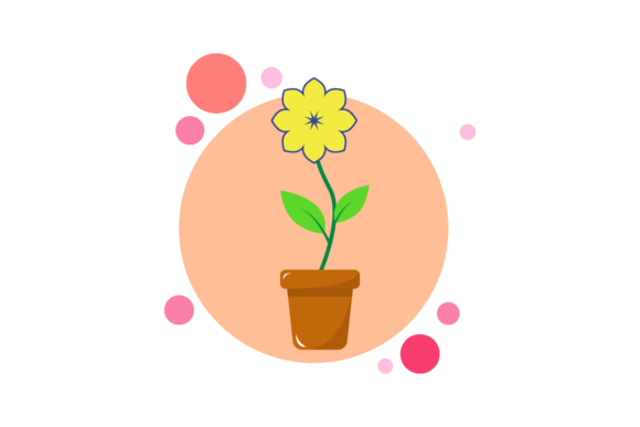 Flowers Petal Colorful Graphic for Branding and Graphics