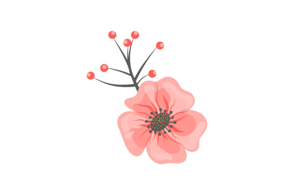 Two Cute Flowers Graphics and Illustrations Review